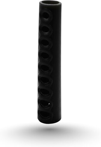 Scuba Choice Scuba Diving 4 بوصات واقي خرطوم منظم بفتحات تهوية طويلة، أسود in Kuwait