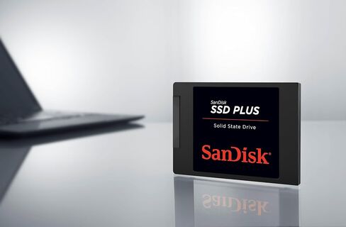 SANDISK SSD Plus 1TB Internal Solid State Drive - SATA III 6 Gb/s, 2.5"/7mm, Read/Write Speeds of up to 545MB/s / 515MB/s - SDSSDA-1T00-G28 in Saudi Arabia