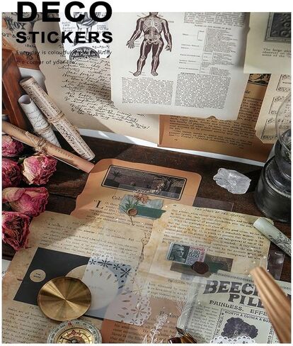 75 ورقة سجل القصاصات ورقة لوازم اليوازم مجلة خمر 4.7x6.7inch مجموعات حرفية فنية للمجلات الرصاص in Kuwait