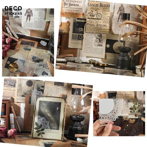 75 ورقة سجل القصاصات ورقة لوازم اليوازم مجلة خمر 4.7x6.7inch مجموعات حرفية فنية للمجلات الرصاص in Kuwait