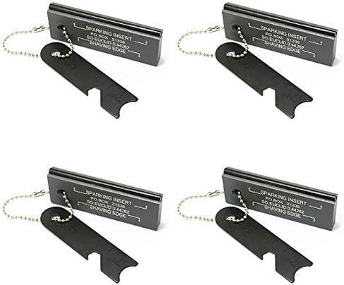 Magnesium Fire Starter Waterproof Fire Steel Pouch for Camping, Hiking, Hunting, Backpacking,Outdoor Survival fire Striker kit in Saudi Arabia