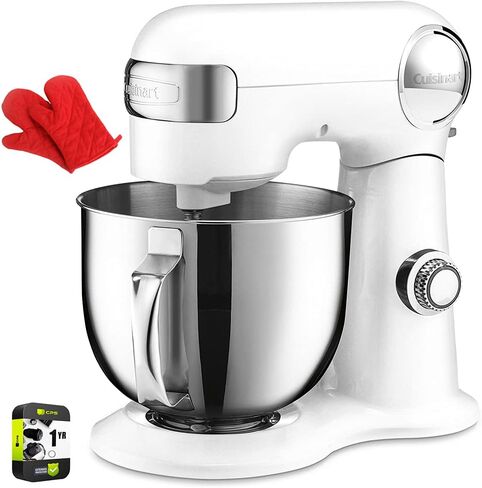 CUISINART SM-50 Precision Master 5.5-QUART STANE MIXER BUNDLE WHITE CHINEN in Kuwait