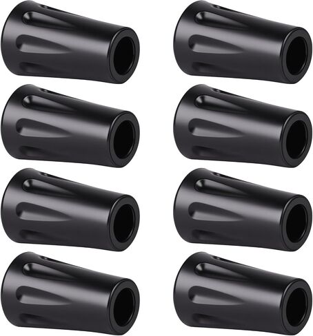 8Pcs Walking Stick Tips, Trekking Pole Tip, Walking Cane Tips Replacement Rubber Tips, Hiking Stick Accessory, Fits Most Standard Hiking Pole (11mm Hole Diameter). in Saudi Arabia