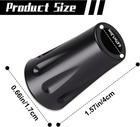 8Pcs Walking Stick Tips, Trekking Pole Tip, Walking Cane Tips Replacement Rubber Tips, Hiking Stick Accessory, Fits Most Standard Hiking Pole (11mm Hole Diameter). in Saudi Arabia
