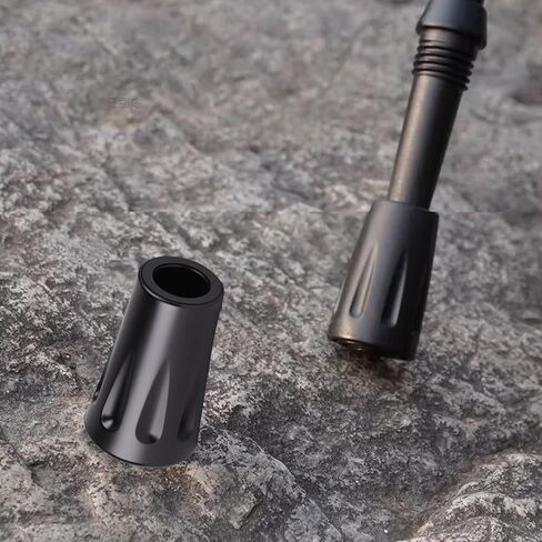 8Pcs Walking Stick Tips, Trekking Pole Tip, Walking Cane Tips Replacement Rubber Tips, Hiking Stick Accessory, Fits Most Standard Hiking Pole (11mm Hole Diameter). in Saudi Arabia