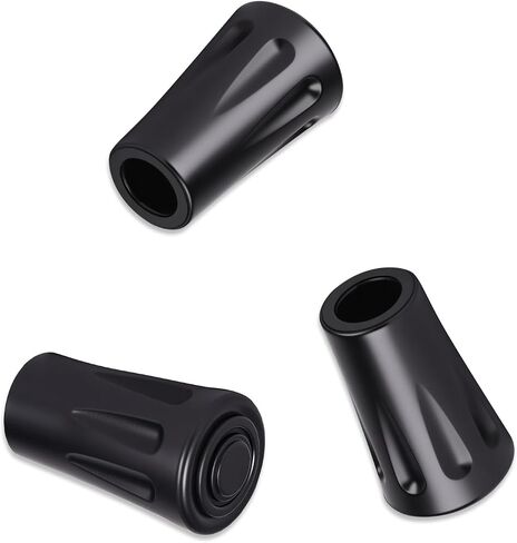 8Pcs Walking Stick Tips, Trekking Pole Tip, Walking Cane Tips Replacement Rubber Tips, Hiking Stick Accessory, Fits Most Standard Hiking Pole (11mm Hole Diameter). in Saudi Arabia