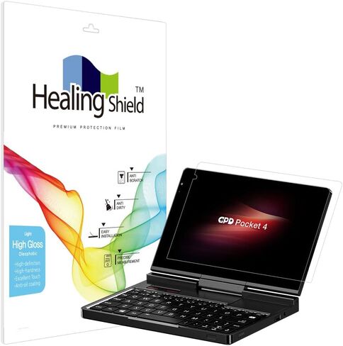Healingshield Screen Protector Anti-Fingerprint Anti-Glare Matte Film Compatible with GPD Pocket 4 in Saudi Arabia