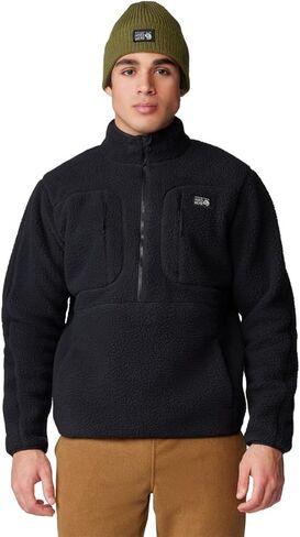 بلوفر رجالي من الصوف HiCamp من Mountain Hardwear للتنزه سيرًا على الأقدام والسفر وحقيبة الظهر والارتداء اليومي in Kuwait