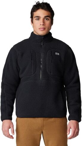 بلوفر رجالي من الصوف HiCamp من Mountain Hardwear للتنزه سيرًا على الأقدام والسفر وحقيبة الظهر والارتداء اليومي in Kuwait