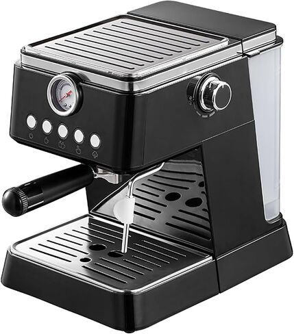 Espresso Machine 20 Bar, Upgraded 1300W Espresso Maker with Milk Frother Steam Wand, Semi-Automatic Espresso Coffee Machines for Home, for Cappuccino, Latte, 50oz Removable Water Tank (white) in Saudi Arabia