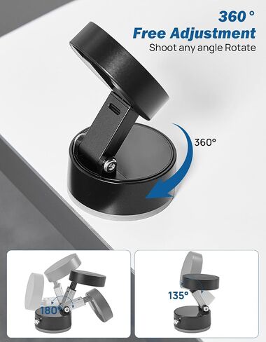 JOYTUTUS Shower Phone Holder, 360 ° Free Adjustment,Reusable Suction Cup Phone Mount for Shower, Mirror, Window & Bathroom, Shower Phone Mount Compatible with iPhone 16, 15, 14, 13, 12 & All Phones in Saudi Arabia