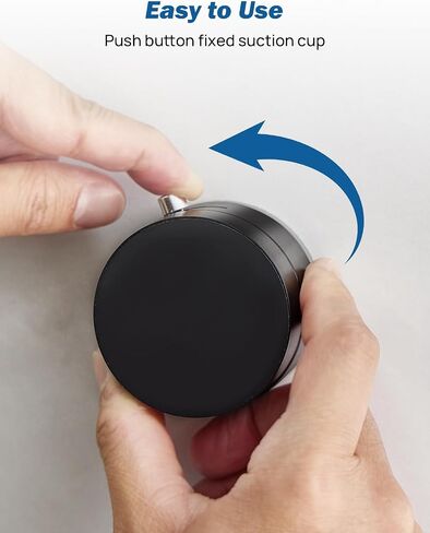 JOYTUTUS Shower Phone Holder, 360 ° Free Adjustment,Reusable Suction Cup Phone Mount for Shower, Mirror, Window & Bathroom, Shower Phone Mount Compatible with iPhone 16, 15, 14, 13, 12 & All Phones in Saudi Arabia