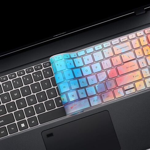 Keyboard Cover for 2025 2024 Acer Aspire 3 15.6" A315-24P/24PT A315-58/59 A315-510P, Aspire 5 15.6" A515-58M/58GM/58PT/58P A515-57/57G/57T A515-47/48M, Aspire Vero 15.6" 16" (Not Fit A515-46~A515-56) in Saudi Arabia