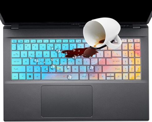 Keyboard Cover for 2025 2024 Acer Aspire 3 15.6" A315-24P/24PT A315-58/59 A315-510P, Aspire 5 15.6" A515-58M/58GM/58PT/58P A515-57/57G/57T A515-47/48M, Aspire Vero 15.6" 16" (Not Fit A515-46~A515-56) in Saudi Arabia