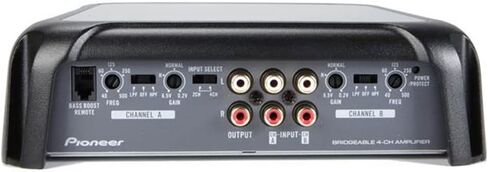 Pioneer GM-DX874 Class FD 4-channel ablefier مع Bass Boost Remote (تم تجديده المعتمد) in Saudi Arabia