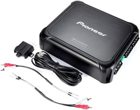 Pioneer GM-DX874 Class FD 4-channel ablefier مع Bass Boost Remote (تم تجديده المعتمد) in Saudi Arabia
