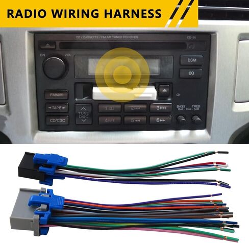 2024 Upgrade Car Stereo Radio Wiring Harness Plug 24pin & 12pin plug for OLDSMOBILE in Saudi Arabia