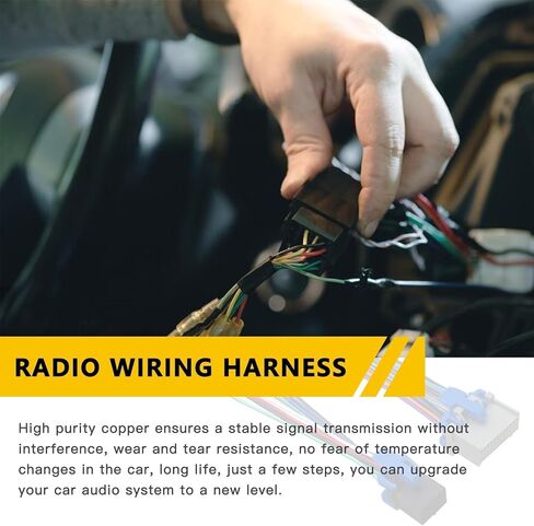 2024 Upgrade Car Stereo Radio Wiring Harness Plug 24pin & 12pin plug for OLDSMOBILE in Saudi Arabia