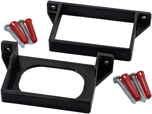 Xbox One Power Brick/Supply Wall Mount Bracket : Black in Saudi Arabia