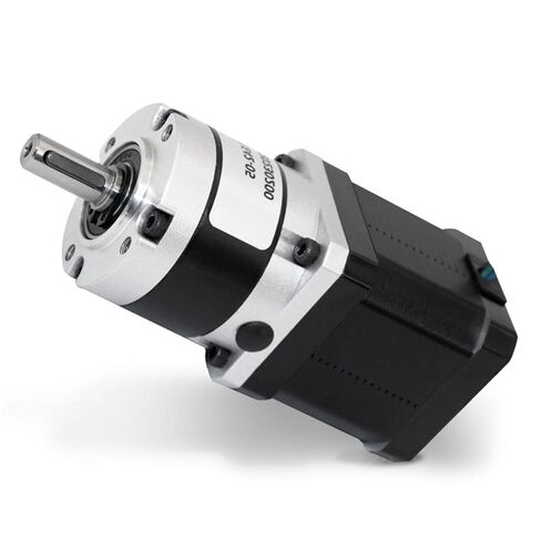 Precision Ratio 1:4-1:100 Nema17 Nema23 Reducer Stepper Motor with Gearbox Planetary Gearbox Geared Stepper Motor 1Pcs(Reduction Ratio 4,Driver-UM242) in Kuwait