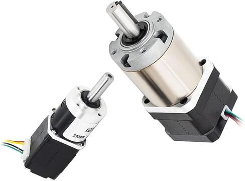 Reduction Ratio 100 DC Nema8/11/14/17 Planetary Geared Stepper Motor 0.05-10Nm Planetary Gearbox Motor 1Pcs(Driver-Um242(Pulse)) in Saudi Arabia