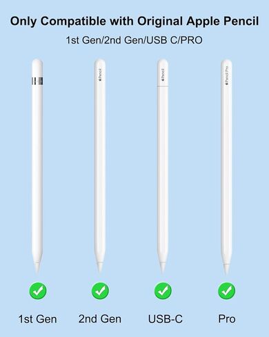 Replacement Tips for Apple Pencil Pro/2nd Gen/1st Gen/USB C, Pink Case in Saudi Arabia