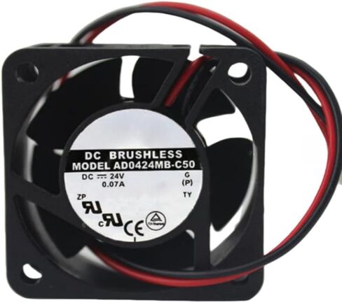 AD0424MB-C50 Fan 4CM for 24V 0.07A 4020 40X40X20MM 2-Wire Cooling Fan in Saudi Arabia