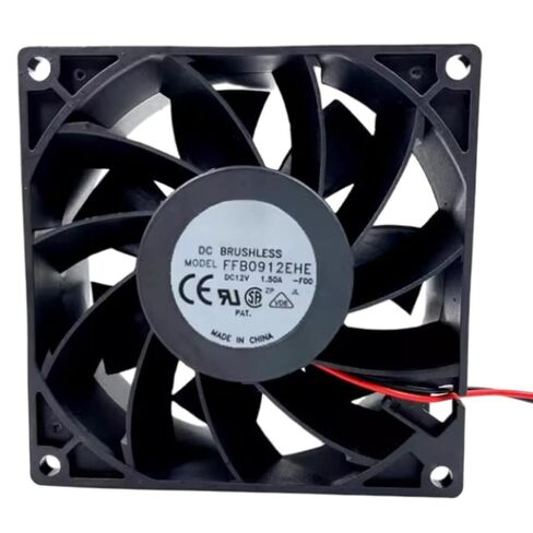 FFB0912EHE FAN 9CM لـ 12V 1.50A 9038 90X90X38MM 2-WARE مروحة التبريد in Saudi Arabia