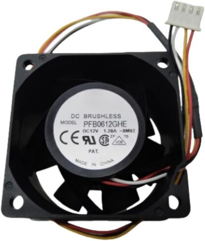 PFB0612GHE Fan 6CM for 12V 1.28A 6038 60X60X38MM 4-Wire Cooling Fan in Saudi Arabia