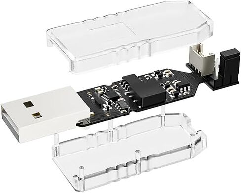 Foinnex معزولة USB إلى محول TTL (3.3V و 5V قابل للتبديل)-محول USB UART CH340E لـ Arduino ، ESP8266 ، Raspberry Pi in Kuwait