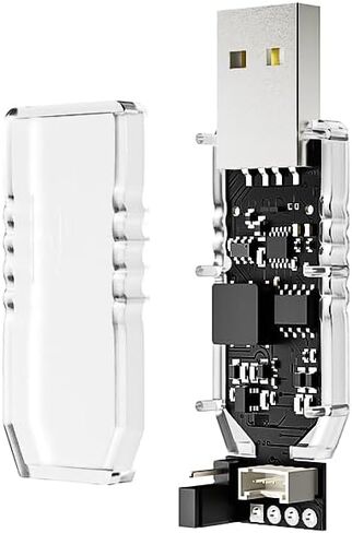 Foinnex معزولة USB إلى محول TTL (3.3V و 5V قابل للتبديل)-محول USB UART CH340E لـ Arduino ، ESP8266 ، Raspberry Pi in Kuwait