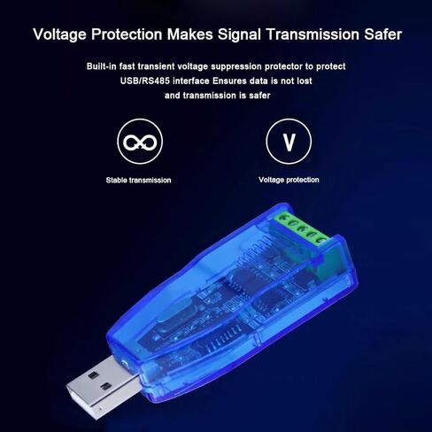 USB من الدرجة الصناعية إلى RS485 وحدة الاتصالات المحول ثنائي الاتجاه نصف دوبلكس المحول TVS حماية U485 in Kuwait