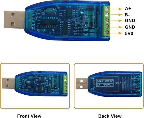 Industrial-Grade USB to RS485 Converter Communication Module Bidirectional Half-Duplex Serial Line Converter TVS Protection U485 in Saudi Arabia