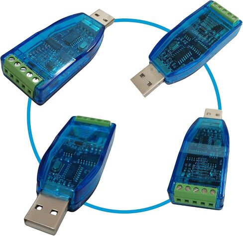Industrial-Grade USB to RS485 Converter Communication Module Bidirectional Half-Duplex Serial Line Converter TVS Protection U485 in Saudi Arabia