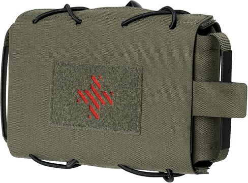 IDOGEAR Tactical IFAK Pouch Quick-Detach MOLLE Medic Pouches 2-Piece Emergency First Aid Kit with Handle 500D Nylon in Saudi Arabia