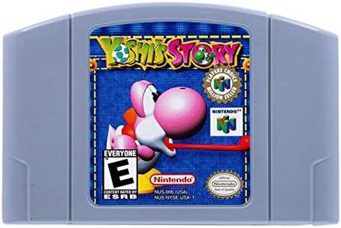 قصة Yoshi - إصدار فيديو ألعاب الفيديو الخاص بـ N64 Game Console in Saudi Arabia