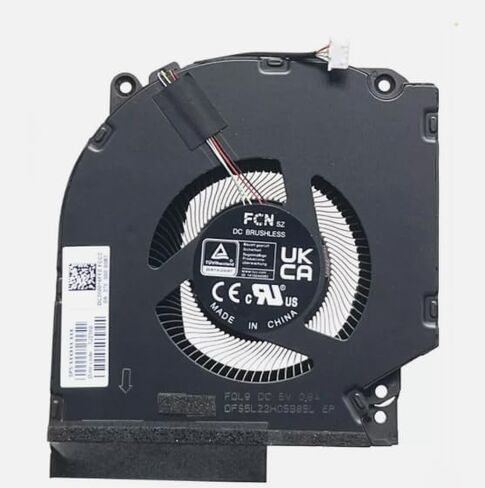GPU Cooling Fan N44738-001 DC12V Replacement for HP Victus 16-R 16-R0073CL TPN-C169 in Saudi Arabia