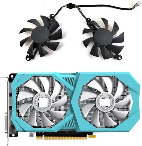 متوافق مع GTX1660 Super 6GB GRASTS CARD CARD FAN متوافقة مع GTX 1660S CARDACT CARD STARTOP CORTOP CORD in Saudi Arabia