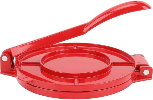 Yunir Aluminum Tortilla Press, 25cm Tortilla and Roti Maker Dough Press, Multifunction Non Stick Cooking Plates for Tortillas,Dumpling,Tamale,Pizza,Pie in Saudi Arabia