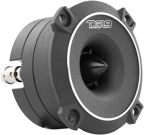 DS18 PRO -TWN1 - Titanium High Compression Neodymium Slim Super Bullet Twitter 1 "240W MAX 120W RMS مع بنيت مكبرات الصوت المتقاطعة هي الأفضل في سوق الصوت المحترف (متحدث واحد) (متجدد) in Kuwait