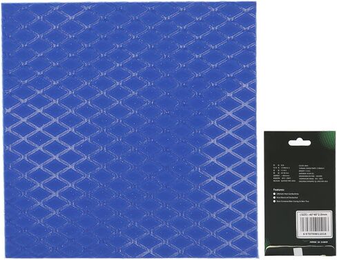Acogedor Thermal Pad 13.8 WmK, 40 X 40 Mm Non Conductive Heat Resistance Thermal Pads for Heatsink CPU GPU SSD IC LED Cooler (40 * 40 * 2.0mm) in Saudi Arabia