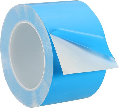 PATIKIL Thermal Adhesive Tape, 25m x 70mm x 0.2mm Double Side Adhesive Thermal Conductive Tape for Heatsink LED GPU Modules Computer CPU IC Chip, Blue in Saudi Arabia