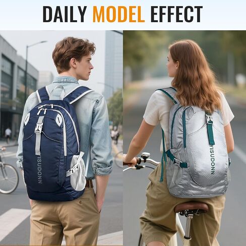Hiking Backpack, 30L Lightweight Camping Water Resistant Large Hiking Bag Outdoor Travel Daypack for Men Wome in Saudi Arabia