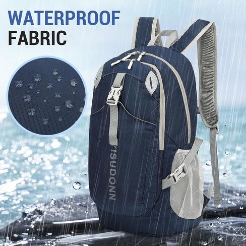 Hiking Backpack, 30L Lightweight Camping Water Resistant Large Hiking Bag Outdoor Travel Daypack for Men Wome in Saudi Arabia