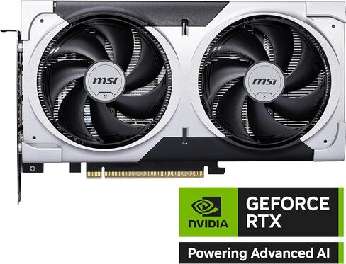 MSI Gaming RTX 5060 Ti 8G Ventus 2X OC Plus Graphics Card (8GB GDDR7,TBA-bit, Extreme Performance: TBA MHz, DisplayPort x3 2.1a, HDMI 2.1b, NVIDIA Blackwell Architecture) in Saudi Arabia