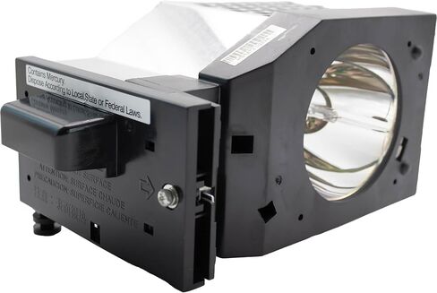 Jaspertronics ™ OEM TY -LA2005 LAMP & HOUSBING FOR PANASONIC TVS المواصفات الأصلية ومصباح العمر الكامل داخل - 240 يوم ضمان in Saudi Arabia