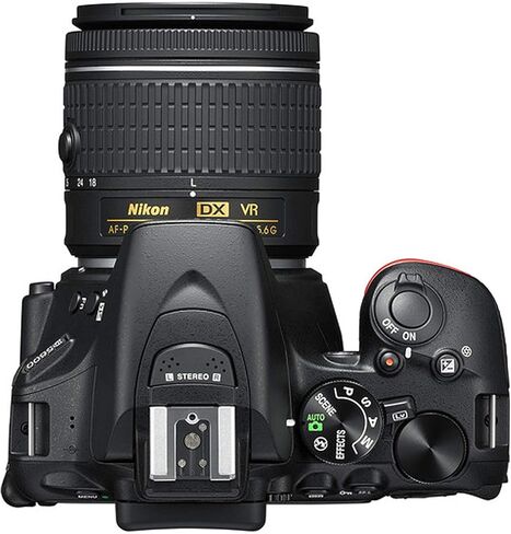 Nikon D5600 DSLR Camera with 18-55mm VR Lens + 32GB Card, Tripod, Case, and More (20pc Bundle) (Renewed) in Saudi Arabia