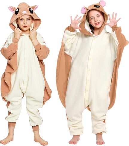 CANASOUR Unisex Halloween Kids Animal Onesie For Girls Anime Cosplay Costume Party Cosplay Pajamas in Kuwait
