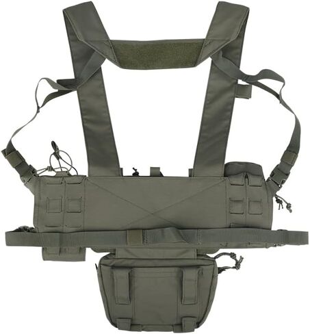 Tactical Chest Mini Rig 1000D Quick Release Multifunctional Tactical Vest Outdoor with Multi-Pockets in Saudi Arabia