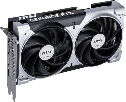 MSI Gaming RTX 5060 8G Ventus 2X OC Graphics Card (8GB GDDR7,128-bit, Extreme Performance: 2535 MHz, DisplayPort x3 2.1a, HDMI 2.1b, NVIDIA Blackwell Architecture) in Saudi Arabia